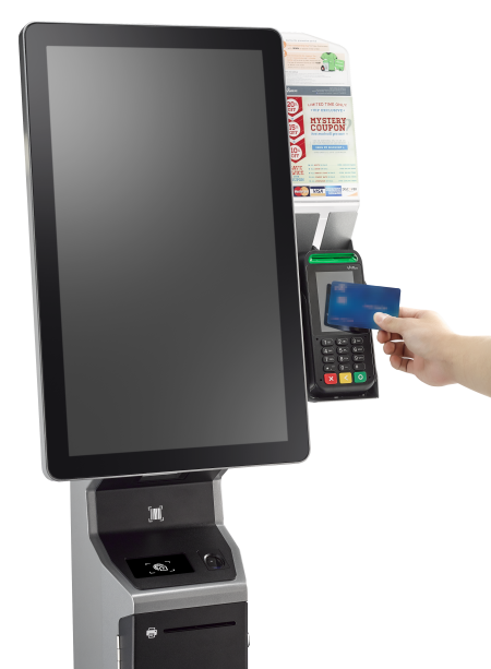 TYSSO Kiosk pro samoobslužné placení hostů kreditní kartou